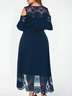 Women‘s Plus Size Curve Casual Dress A Line Dress Gradient Long Dress Maxi Dress Short Sleeve Patchwork Hollow Out Crew Neck Fashion Outdoor Black Light Green Summer Spring XL XXL 3XL 4XL 5XL 15 Women‘s Plus Size Curve Casual Dress A Line Dress Gradient Long Dress Maxi Dress Short Sleeve Patchwork Hollow Out Crew Neck Fashion Outdoor Black Light Green Summer Spring XL XXL 3XL 4XL 5XL -HAYz Clothing Shop admqkq1678346852489