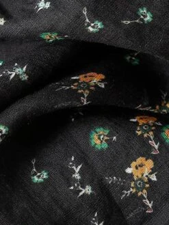 Women's Casual Dress Cotton Linen Dress A Line Dress Midi Dress Linen / Cotton Blend Basic Classic Outdoor Daily Vacation Split Neck Button Pocket 3/4 Length Sleeve Spring Fall Autumn 2023 Loose Fit -HAYz Clothing Shop agiiah1693967792116