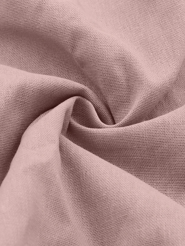 Women‘s Casual Dress Cotton Dress Shift Dress Midi Dress Green Blue Pink Sleeveless Pure Color Spring Summer V Neck Basic Daily Weekend Loose Fit 2023 S M L XL XXL 3XL 4XL 6 Women‘s Casual Dress Cotton Dress Shift Dress Midi Dress Green Blue Pink Sleeveless Pure Color Spring Summer V Neck Basic Daily Weekend Loose Fit 2023 S M L XL XXL 3XL 4XL - Image 6