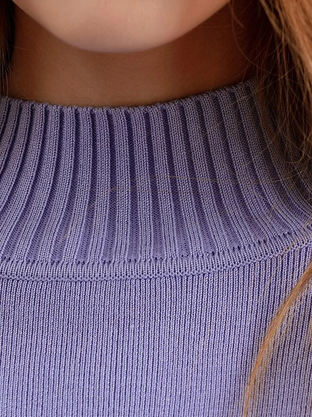 Women's Two Piece Dress Set Casual Dress Skirt Set Outdoor Daily Fashion Streetwear Split Ribbed Midi Dress Turtleneck Long Sleeve Plain Loose Fit Black Light Green Blue Fall One-Size 10 Women's Two Piece Dress Set Casual Dress Skirt Set Outdoor Daily Fashion Streetwear Split Ribbed Midi Dress Turtleneck Long Sleeve Plain Loose Fit Black Light Green Blue Fall One-Size - Image 10