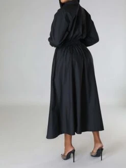 Women's Shirt Dress Casual Dress Swing Dress Maxi Long Dress Outdoor Daily Vacation Cotton And Linen Fashion Casual Shirt Collar Button Rolled Cuff Long Sleeve Spring Fall Winter 2023 Slim Black 31 Women's Shirt Dress Casual Dress Swing Dress Maxi Long Dress Outdoor Daily Vacation Cotton And Linen Fashion Casual Shirt Collar Button Rolled Cuff Long Sleeve Spring Fall Winter 2023 Slim Black -HAYz Clothing Shop auirqc1695027665589