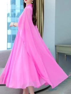 Women's Two Piece Dress Set Casual Dress Outdoor Daily Streetwear Modern Ruched Midi Dress V Neck 3/4 Length Sleeve Plain Regular Fit White Light Green Dark Pink Summer Spring S M L XL XXL 17 Women's Two Piece Dress Set Casual Dress Outdoor Daily Streetwear Modern Ruched Midi Dress V Neck 3/4 Length Sleeve Plain Regular Fit White Light Green Dark Pink Summer Spring S M L XL XXL -HAYz Clothing Shop ayuoea1678430735394