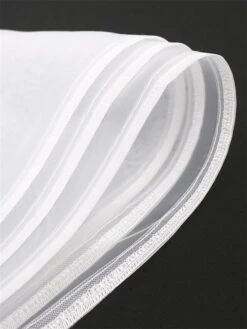 Women's Plus Size Curve Party Dress Cocktail Dress White Dress Plain Mini Dress 3/4 Length Sleeve Mesh Crew Neck Fashion Party White Fall Winter XL XXL 3XL 4XL -HAYz Clothing Shop blvhqw1694425965464