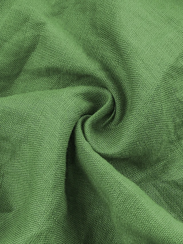 Women's Casual Dress Cotton Linen Dress A Line Dress Maxi Long Dress Linen / Cotton Blend Fashion Basic Outdoor Daily Vacation U Neck Ruched Sleeveless Summer Spring Fall 2023 Loose Fit Light Green 6 Women's Casual Dress Cotton Linen Dress A Line Dress Maxi Long Dress Linen / Cotton Blend Fashion Basic Outdoor Daily Vacation U Neck Ruched Sleeveless Summer Spring Fall 2023 Loose Fit Light Green - Image 6