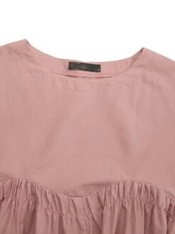 Women's Casual Dress Cotton Linen Dress Swing Dress Long Dress Maxi Dress Black Pink Green Short Sleeve Pure Color Ruched Spring Fall Autumn Crew Neck Elegant Vacation Loose Fit 2022 S M L XL XXL 3XL 26 Women's Casual Dress Cotton Linen Dress Swing Dress Long Dress Maxi Dress Black Pink Green Short Sleeve Pure Color Ruched Spring Fall Autumn Crew Neck Elegant Vacation Loose Fit 2022 S M L XL XXL 3XL -HAYz Clothing Shop btgyet1629970909988