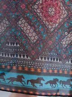 Women's Casual Dress Cotton Linen Dress Swing Dress Midi Dress Linen / Cotton Blend Fashion Classic Outdoor Daily Holiday V Neck Ruched Ruffle 3/4 Length Sleeve Fall Winter Autumn 2023 Loose Fit Blue -HAYz Clothing Shop chlbat1693553175146