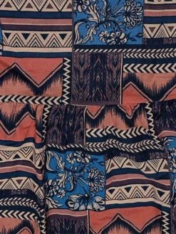 Women's Casual Dress Cotton Linen Dress Swing Dress Midi Dress Linen / Cotton Blend Fashion Ethnic Style Outdoor Daily Holiday Crew Neck Pocket Print Short Sleeve Summer Spring 2023 Loose Fit Black -HAYz Clothing Shop cnhlae1689326305009