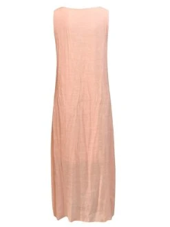 Women's Casual Dress Cotton Linen Dress White Dress Maxi Long Dress Polyester Lace Fashion Daily Weekend V Neck Lace Split Sleeveless Summer 2023 Loose Fit Lake Blue Black White Plain S M L XL 2XL -HAYz Clothing Shop dbpsys1686105103600