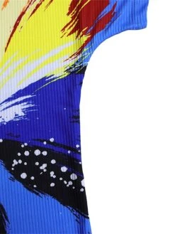 Women's Two Piece Dress Set Casual Dress Skirt Set Outdoor Vacation Streetwear Casual Pleated Print Midi Dress Crew Neck Short Sleeve Butterfly Slim Blue Summer Spring S M L XL XXL -HAYz Clothing Shop douuji1685013589914