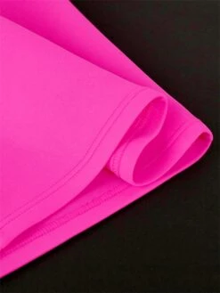 Women's Plus Size Curve Party Dress Bodycon Sheath Dress Plain Long Dress Maxi Dress Short Sleeve Ruffle Backless V Neck Fashion Party Fuchsia Fall Winter XL XXL 3XL 4XL -HAYz Clothing Shop eatcmj1694151490768