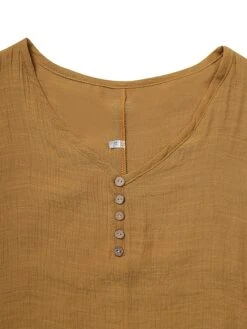 Women's Casual Dress Cotton Dress Swing Dress Maxi Long Dress Cotton Stylish Casual Winter Dress Daily Holiday V Neck Button Layered Long Sleeve Summer Spring Fall 2022 Loose Fit Black White Yellow 23 Women's Casual Dress Cotton Dress Swing Dress Maxi Long Dress Cotton Stylish Casual Winter Dress Daily Holiday V Neck Button Layered Long Sleeve Summer Spring Fall 2022 Loose Fit Black White Yellow -HAYz Clothing Shop efznrg1683609535050