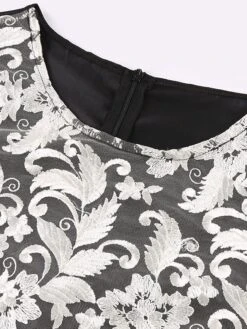 Women‘s Plus Size Curve Party Dress Floral Crew Neck Lace Long Sleeve Spring Fall Elegant Prom Dress Knee Length Dress Formal Party Dress 17 Women‘s Plus Size Curve Party Dress Floral Crew Neck Lace Long Sleeve Spring Fall Elegant Prom Dress Knee Length Dress Formal Party Dress -HAYz Clothing Shop ehohsu1634359510251