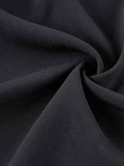 Women‘s Plus Size Curve Work Dress Chiffon Dress Swing Dress Fashion Midi Dress Layered Fake Two Piece Crew Neck 3/4 Length Sleeve Plain Regular Fit Black Red Navy Blue Summer Spring -HAYz Clothing Shop epabdn1691042507558