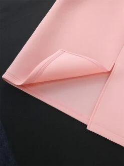 Women's Plus Size Curve Party Dress Bodycon Sheath Dress Plain Midi Dress Long Sleeve Split Off Shoulder Fashion Party Pink Fall Winter XL XXL 3XL 4XL -HAYz Clothing Shop erehha1694165808728