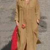 Women's Shirt Dress Casual Dress Cotton Linen Dress Maxi Long Dress Linen / Cotton Blend Daily Casual Daily Outdoor Daily Vacation Shirt Collar Button Pocket Long Sleeve Spring Fall Winter 2023 Loose