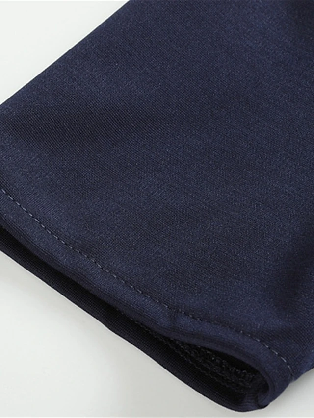 Women‘s Plus Size Curve Work Dress Floral Crew Neck Print 3/4 Length Sleeve Spring Fall Elegant Casual Midi Dress Formal Work Dress 11 Women‘s Plus Size Curve Work Dress Floral Crew Neck Print 3/4 Length Sleeve Spring Fall Elegant Casual Midi Dress Formal Work Dress - Image 11