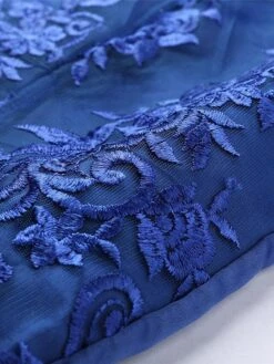 Women‘s Plus Size Curve Apple Shaped Dress Wedding Guest Lace Dress Work Dress Sheath Dress Floral Midi Dress Sleeve Lace Crew Neck Elegant Office Red Sky Blue Spring Summer Dress -HAYz Clothing Shop ghrplk1673503407830