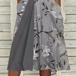Women's Plus Size Holiday Dress Floral V Neck Print 3/4 Length Sleeve Spring Fall Casual Midi Dress Causal Daily Dress 5 Women's Plus Size Holiday Dress Floral V Neck Print 3/4 Length Sleeve Spring Fall Casual Midi Dress Causal Daily Dress -HAYz Clothing Shop giisfa1647491219782