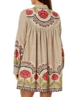 Women's Shirt Dress Casual Dress Mini Dress Outdoor Daily Vacation Polyester Vintage Retro Shirt Collar Button Print Long Sleeve Spring Fall 2023 Loose Fit Apricot Floral S M L XL 2XL 7 Women's Shirt Dress Casual Dress Mini Dress Outdoor Daily Vacation Polyester Vintage Retro Shirt Collar Button Print Long Sleeve Spring Fall 2023 Loose Fit Apricot Floral S M L XL 2XL -HAYz Clothing Shop gjuguw1692613967689