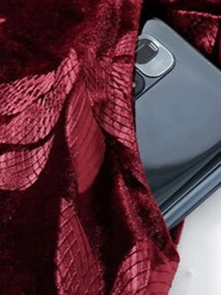 Women's Plus Size Party Dress Velvet Dress Cocktail Dress Midi Dress Black Wine Purple Long Sleeve Leaf Pocket Spring Fall Winter V Neck Fashion Winter Dress Wedding Guest Birthday Loose Fit 2023 XL 23 Women's Plus Size Party Dress Velvet Dress Cocktail Dress Midi Dress Black Wine Purple Long Sleeve Leaf Pocket Spring Fall Winter V Neck Fashion Winter Dress Wedding Guest Birthday Loose Fit 2023 XL -HAYz Clothing Shop gqjuet1692588955758