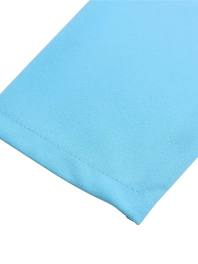 Women's Shirt Dress Casual Dress Midi Dress Outdoor Daily Date Polyester Fashion Casual Shirt Collar Lace Up Pleated 3/4 Length Sleeve Spring Fall Winter 2023 Regular Fit Yellow Red Blue Color Block 5 Women's Shirt Dress Casual Dress Midi Dress Outdoor Daily Date Polyester Fashion Casual Shirt Collar Lace Up Pleated 3/4 Length Sleeve Spring Fall Winter 2023 Regular Fit Yellow Red Blue Color Block - Image 5