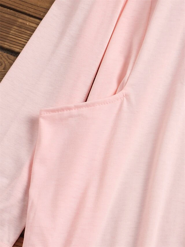 Women‘s Plus Size Curve T Shirt Dress Tee Dress Plain Crew Neck Long Sleeve Fall Winter Hot Knee Length Dress Casual Daily Dress 8 Women‘s Plus Size Curve T Shirt Dress Tee Dress Plain Crew Neck Long Sleeve Fall Winter Hot Knee Length Dress Casual Daily Dress - Image 8