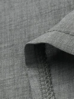 Women‘s Plus Size Curve Casual Dress Solid Color Shirt Collar 3/4 Length Sleeve Fall Spring Casual Classic Mini Dress Daily Vacation Dress -HAYz Clothing Shop hindzp1672022975781