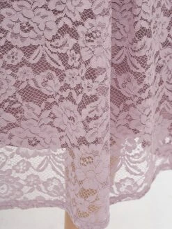 Women‘s Plus Size Curve Party Dress Lace Dress Cocktail Dress Midi Dress Black Pink Wine Half Sleeve Pure Color Lace Summer Spring Fall V Neck Fashion Birthday Wedding Guest Vacation 2023 -HAYz Clothing Shop hmigra1691564490728