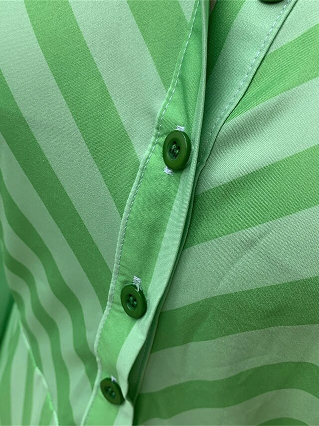 Women's Shirt Dress Casual Dress Swing Dress Maxi Long Dress Outdoor Daily Vacation Polyester Fashion Elegant Shirt Collar Button Print Long Sleeve Summer Spring Fall 2023 Regular Fit Yellow Purple 10 Women's Shirt Dress Casual Dress Swing Dress Maxi Long Dress Outdoor Daily Vacation Polyester Fashion Elegant Shirt Collar Button Print Long Sleeve Summer Spring Fall 2023 Regular Fit Yellow Purple - Image 10