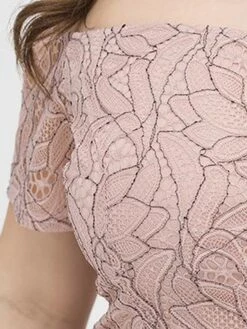 Women's Plus Size Prom Dress Party Dress Lace Dress Long Dress Maxi Dress Pink Short Sleeve Pure Color Lace Summer Spring Fall Off Shoulder Fashion Wedding Guest Birthday Evening Party 2023 XL XXL 19 Women's Plus Size Prom Dress Party Dress Lace Dress Long Dress Maxi Dress Pink Short Sleeve Pure Color Lace Summer Spring Fall Off Shoulder Fashion Wedding Guest Birthday Evening Party 2023 XL XXL -HAYz Clothing Shop hnfbtp1691648059986