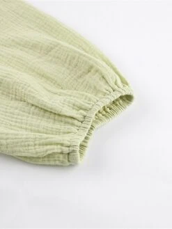 Women's Casual Dress Cotton Linen Dress Wrap Dress Midi Dress Cotton Basic Classic Outdoor Daily Vacation V Neck Lace Up Half Sleeve Spring Fall Autumn 2023 Regular Fit Orange Green Plain S M L -HAYz Clothing Shop hqcsyc1692872423904