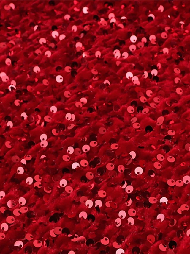 Women‘s Plus Size Curve Party Dress Solid Color Off Shoulder Short Sleeve Spring Fall Stylish Sequins Prom Dress Short Mini Dress Party Vacation Dress Sequin Dress 4 Women‘s Plus Size Curve Party Dress Solid Color Off Shoulder Short Sleeve Spring Fall Stylish Sequins Prom Dress Short Mini Dress Party Vacation Dress Sequin Dress - Image 4