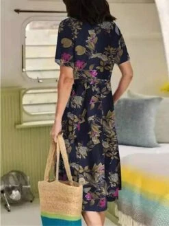 Women's Casual Dress Cotton Linen Dress Swing Dress Midi Dress Cotton Blend Basic Casual Outdoor Daily Vacation V Neck Pocket Print Short Sleeve Summer Spring 2023 Loose Fit Yellow Navy Blue Purple 9 Women's Casual Dress Cotton Linen Dress Swing Dress Midi Dress Cotton Blend Basic Casual Outdoor Daily Vacation V Neck Pocket Print Short Sleeve Summer Spring 2023 Loose Fit Yellow Navy Blue Purple -HAYz Clothing Shop icdoss1676442364838