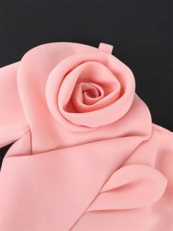 Women's Plus Size Curve Party Dress Bodycon Sheath Dress Plain Midi Dress Long Sleeve Split Off Shoulder Fashion Party Pink Fall Winter XL XXL 3XL 4XL -HAYz Clothing Shop ichkzo1694165813609