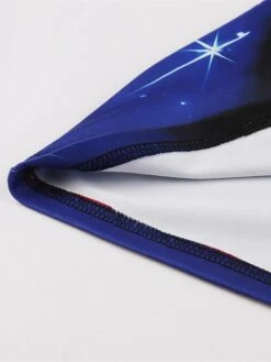 Women's Plus Size Retro 1950s Vintage Dress Midi Dress Daily Holiday Backless Print Floral Spaghetti Strap Sleeveless Regular Fit Spring Fall 2023 Blue XL XXL 3XL 4XL -HAYz Clothing Shop istueo1693533792303