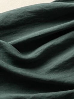 Women's Casual Dress Cotton Linen Dress A Line Dress Midi Dress Cotton Blend Basic Casual Outdoor Vacation Shirt Collar Pocket Short Sleeve Summer Spring 2023 Regular Fit Red Green Gray Plain M L XL -HAYz Clothing Shop ivikdo1682673450967