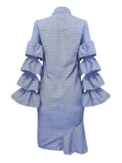 Women's Shirt Dress Sheath Dress Midi Dress Winter Dress Daily Vacation Polyester Cotton Blend Fashion Casual Shirt Collar Lace Up Ruched Long Sleeve Summer Spring Fall 2022 Regular Fit Red Light Blue 25 Women's Shirt Dress Sheath Dress Midi Dress Winter Dress Daily Vacation Polyester Cotton Blend Fashion Casual Shirt Collar Lace Up Ruched Long Sleeve Summer Spring Fall 2022 Regular Fit Red Light Blue -HAYz Clothing Shop ivwrtq1634352968139