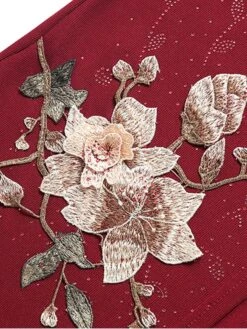 Women's Two Piece Dress Set Print Dress Outdoor Vacation Casual Print Midi Dress Stand Collar Long Sleeve Floral Loose Fit Pink Wine Blue Fall Winter XL XXL XXXL 4XL 5XL -HAYz Clothing Shop jetnso1675853171498