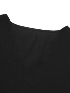 Women‘s Plus Size Curve Holiday Dress Solid Color V Neck Ruched Short Sleeve Fall Spring Basic Casual Short Mini Dress Daily Back To School Dress Print 9 Women‘s Plus Size Curve Holiday Dress Solid Color V Neck Ruched Short Sleeve Fall Spring Basic Casual Short Mini Dress Daily Back To School Dress Print -HAYz Clothing Shop jpqbzx1660738641207