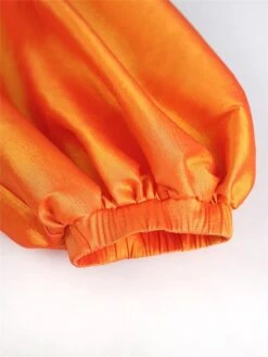 Women‘s Plus Size Curve Party Dress Cocktail Dress Wedding Guest Dress Midi Dress Orange 3/4 Length Sleeve Floral Print Spring Fall Winter Crew Neck Fashion Winter Dress Wedding Guest Vacation 2023 -HAYz Clothing Shop jtdekt1692179221346