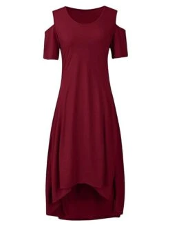 Women‘s Plus Size Curve Casual Dress Semi Formal Dress Solid Color Long Dress Maxi Dress Short Sleeve Hollow Out Plus High Low Crew Neck Fashion Daily Black Wine Summer Spring XL XXL 3XL 4XL 5XL 12 Women‘s Plus Size Curve Casual Dress Semi Formal Dress Solid Color Long Dress Maxi Dress Short Sleeve Hollow Out Plus High Low Crew Neck Fashion Daily Black Wine Summer Spring XL XXL 3XL 4XL 5XL -HAYz Clothing Shop jvpcvv1678346844019