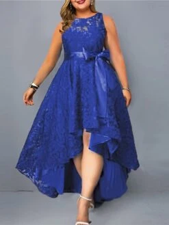 Women‘s Plus Size Curve Party Dress Solid Color Crew Neck Sleeveless Spring Fall Elegant Formal Midi Dress Party Evening Party Dress 7 Women‘s Plus Size Curve Party Dress Solid Color Crew Neck Sleeveless Spring Fall Elegant Formal Midi Dress Party Evening Party Dress -HAYz Clothing Shop jvsdqr1670834818764