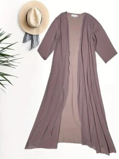 Women's Casual Dress Dress Set Two Piece Dress Long Dress Maxi Dress Purple Brown Green Half Sleeve Flower Print Summer Spring V Neck Fashion Vacation 2023 S M L XL XXL 3XL -HAYz Clothing Shop kaepyv1693539489506