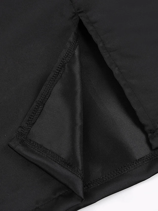 Women‘s Plus Size Curve Party Dress Floral Crew Neck Lace Long Sleeve Spring Fall Elegant Prom Dress Knee Length Dress Formal Party Dress 8 Women‘s Plus Size Curve Party Dress Floral Crew Neck Lace Long Sleeve Spring Fall Elegant Prom Dress Knee Length Dress Formal Party Dress - Image 8