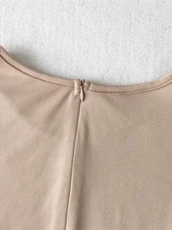 Women's Plus Size Curve Party Dress Bodycon Sheath Dress Plain Midi Dress Short Sleeve Mesh Crew Neck Fashion Party Black White Fall Winter XL XXL 3XL 4XL 5XL -HAYz Clothing Shop kudoqg1694151475893