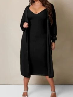 Women's Two Piece Dress Set Casual Dress Skirt Set Home Daily Fashion Streetwear Ribbed Midi Dress Crew Neck Long Sleeve Plain Slim Black White Wine Fall Winter S M L XL XXL 31 Women's Two Piece Dress Set Casual Dress Skirt Set Home Daily Fashion Streetwear Ribbed Midi Dress Crew Neck Long Sleeve Plain Slim Black White Wine Fall Winter S M L XL XXL -HAYz Clothing Shop kxmoya1697597306513