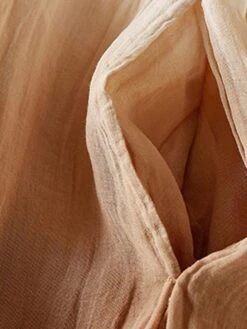 Women's Casual Dress Cotton Linen Dress Swing Dress Midi Dress Polyester Fashion Casual Outdoor Daily Vacation Crew Neck Pocket Print Half Sleeve Spring Fall Autumn 2023 Loose Fit Pink Blue Brown -HAYz Clothing Shop lcjtdj1694418843979