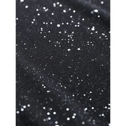 Women's Plus Size Curve Party Dress Cocktail Dress Sheath Dress Solid Color Midi Dress Long Sleeve Mesh Patchwork Crew Neck Fashion Party Black Fall Winter L XL XXL 3XL 4XL -HAYz Clothing Shop lphjbx1695645449544