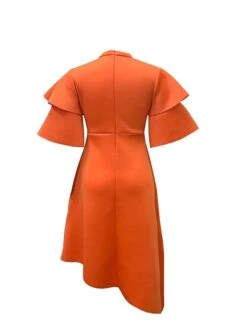 Women‘s Plus Size Curve Party Dress Solid Color Crew Neck Half Sleeve Spring Fall Elegant Modern Maxi Long Dress Formal Party Dress 35 Women‘s Plus Size Curve Party Dress Solid Color Crew Neck Half Sleeve Spring Fall Elegant Modern Maxi Long Dress Formal Party Dress -HAYz Clothing Shop lrytin1669704985805