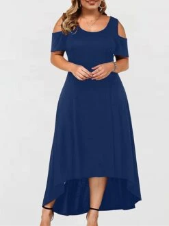 Women‘s Plus Size Curve Casual Dress Semi Formal Dress Solid Color Long Dress Maxi Dress Short Sleeve Hollow Out Plus High Low Crew Neck Fashion Daily Black Wine Summer Spring XL XXL 3XL 4XL 5XL 9 Women‘s Plus Size Curve Casual Dress Semi Formal Dress Solid Color Long Dress Maxi Dress Short Sleeve Hollow Out Plus High Low Crew Neck Fashion Daily Black Wine Summer Spring XL XXL 3XL 4XL 5XL -HAYz Clothing Shop lsztzq1678346841780